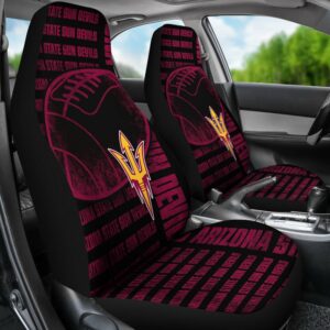 NCAA Arizona State Sun Devils Car Seat Covers The Victory 2