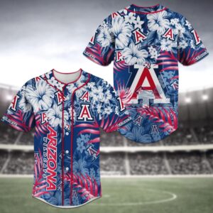 NCAA Arizona Wildcats Baseball Jersey…