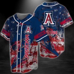 NCAA Arizona Wildcats Baseball Jersey…