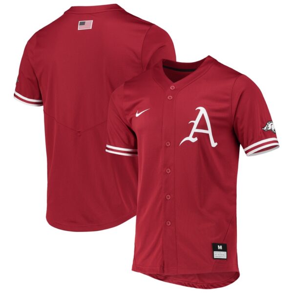 NCAA Arkansas Razorbacks Baseball Jersey Shirt Champion Game Day