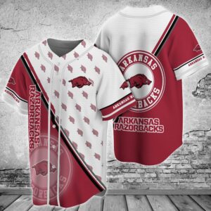 NCAA Arkansas Razorbacks Baseball Jersey…