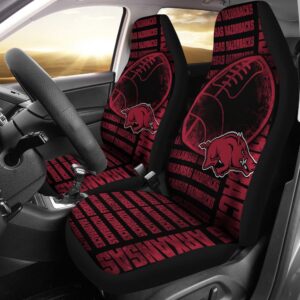 NCAA Arkansas Razorbacks Car Seat Covers The Victory 1