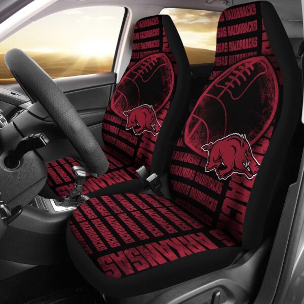 NCAA Arkansas Razorbacks Car Seat Covers The Victory