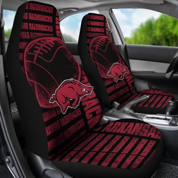 NCAA Arkansas Razorbacks Car Seat Covers The Victory