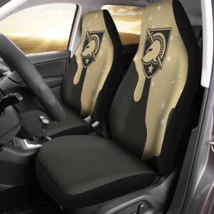 NCAA Army Black Knights Car Seat Covers Gold Black