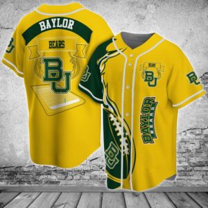 NCAA Baylor Bears Baseball Jersey…