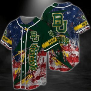 NCAA Baylor Bears Baseball Jersey…