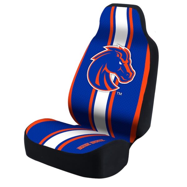 NCAA Boise State Broncos Car Seat Covers Blue Orange