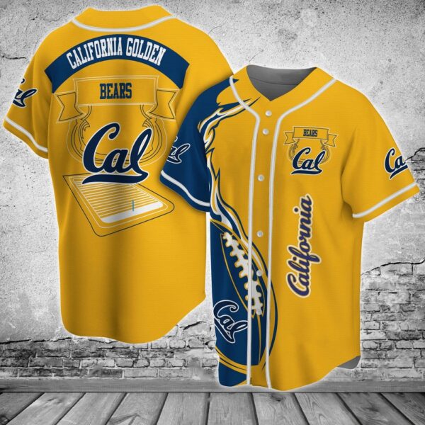 NCAA California Golden Bears Baseball Jersey Shirt Classiclme