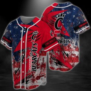 NCAA Cincinnati Bearcats Baseball Jersey…