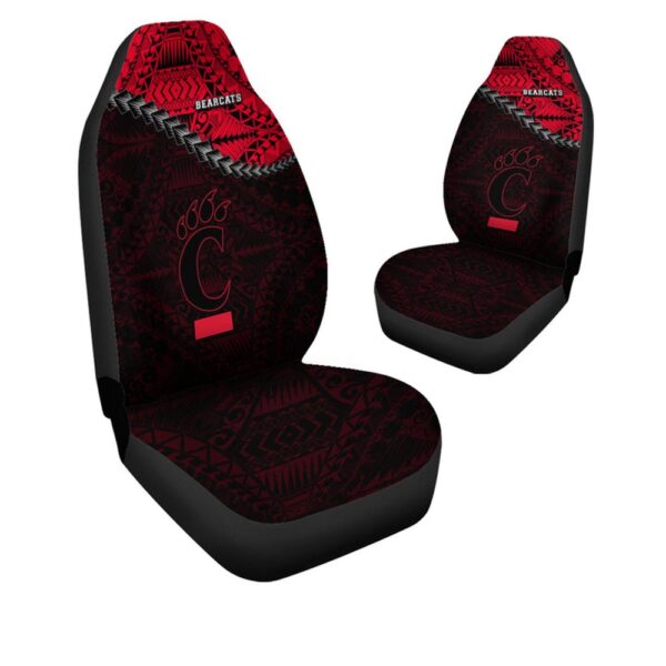 NCAA Cincinnati Bearcats Car Seat Covers Red Black