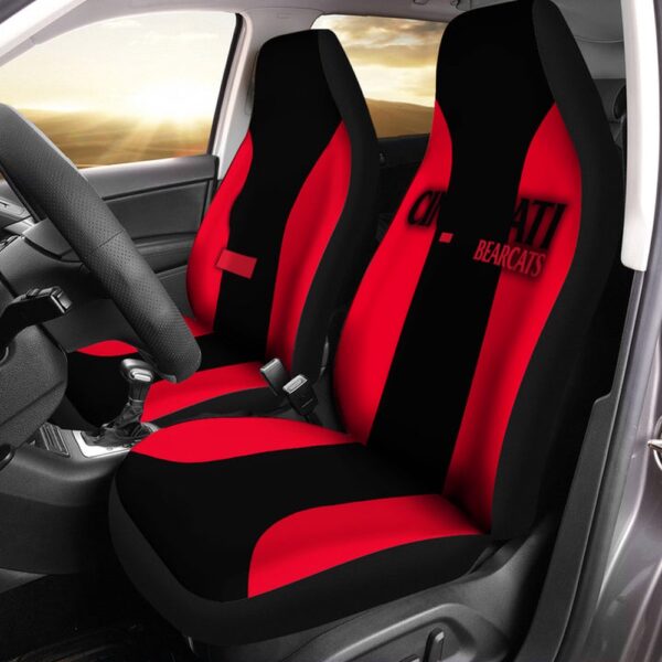 NCAA Cincinnati Bearcats Car Seat Covers Sporty Decor for Your Drive