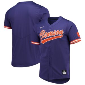 NCAA Clemson Tigers Baseball Jersey…