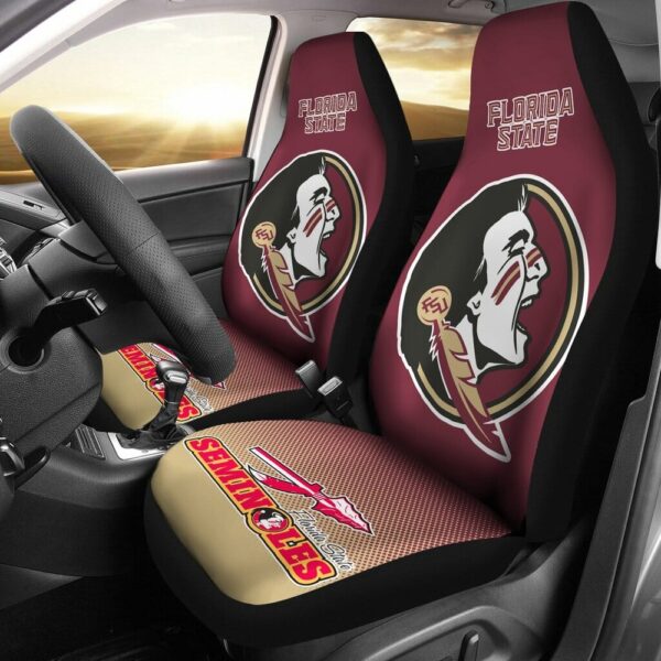 NCAA Florida State Seminoles Car Seat Covers Cruise in Collegiate Glory