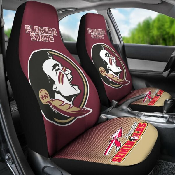 NCAA Florida State Seminoles Car Seat Covers Cruise in Collegiate Glory