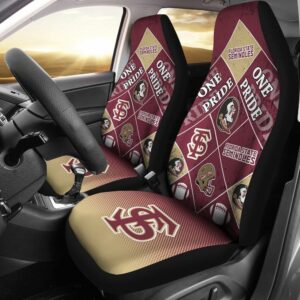 NCAA Florida State Seminoles Car Seat Covers Cruise in Winning Style 1