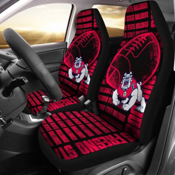 NCAA Fresno State Bulldogs Car Seat Covers The Victory