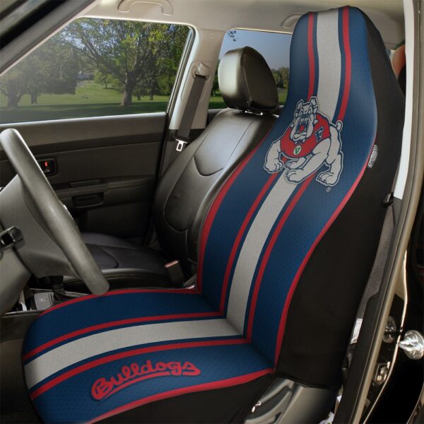 NCAA Fresno State Bulldogs Car Seat Covers Universal