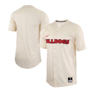 NCAA Georgia Bulldogs Baseball Jersey…