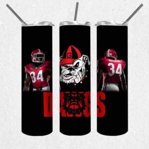 NCAA Georgia Bulldogs Skinny Tumbler…