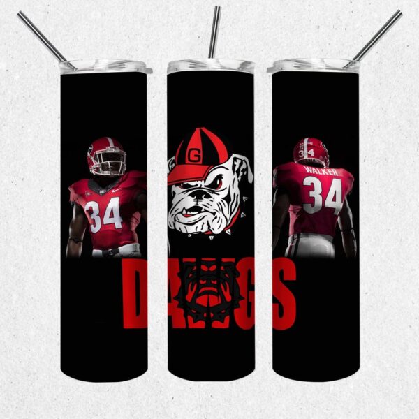 NCAA Georgia Bulldogs Skinny Tumbler Elevate Your Drink Game