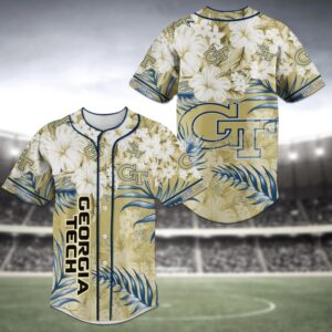 NCAA Georgia Tech Baseball Jersey…