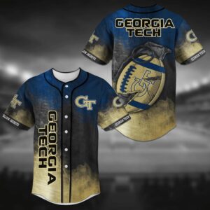 NCAA Georgia Tech Baseball Jersey…