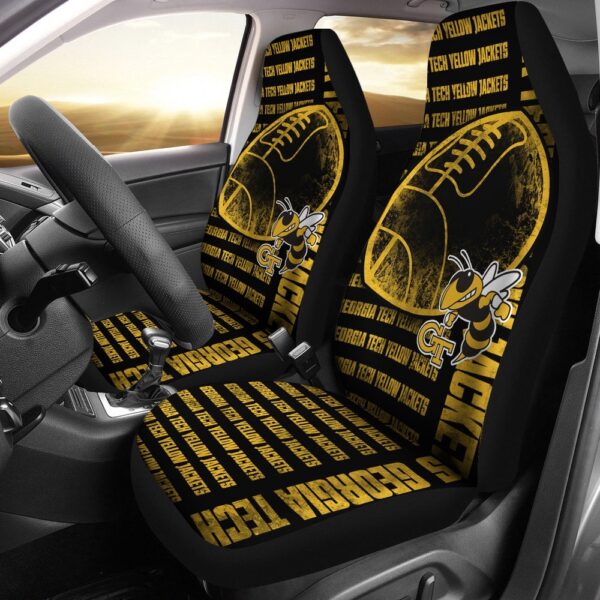 NCAA Georgia Tech Car Seat Covers Yellow Jackets The Victory