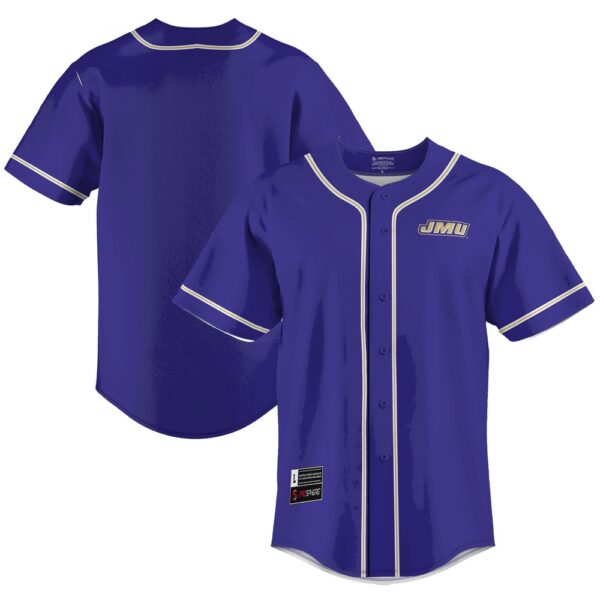 NCAA James Madison Dukes Baseball Jersey Shirt Urban Arena Glam Vibes