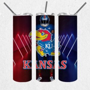 NCAA Kansas Jayhawks Skinny Tumbler…