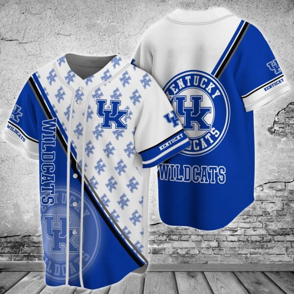 NCAA Kentucky Wildcats Baseball Jersey Shirt Streetwise Homerun