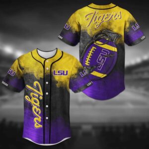 NCAA LSU TIGERS Baseball Jersey…