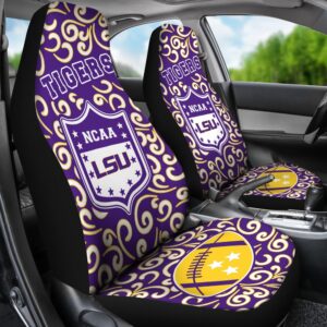 NCAA LSU Tigers Car Seat Covers Artist 2