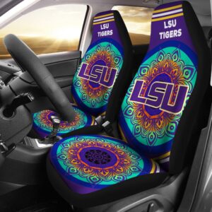 NCAA LSU Tigers Car Seat Covers Magical And Vibrant 1