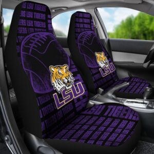 NCAA LSU Tigers Car Seat Covers The Victory 2