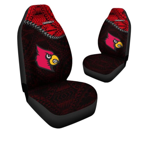 NCAA Louisville Cardinals Car Seat Covers On-the-Road Fandom Chic