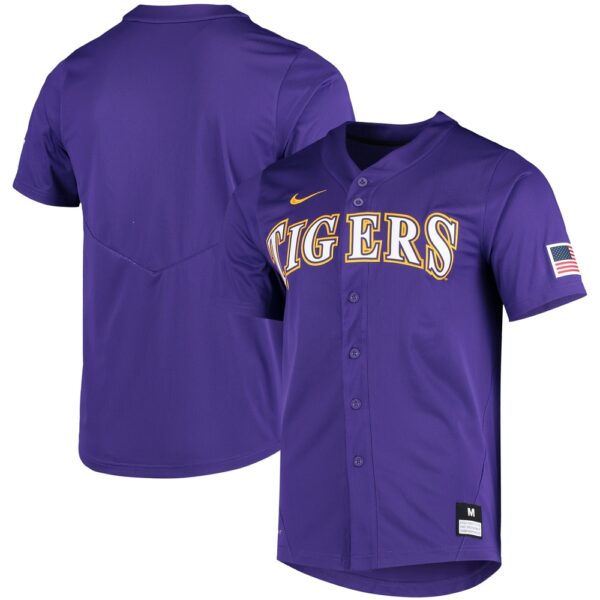 NCAA Lsu Tigers Baseball Jersey Shirt Champion Street Sport