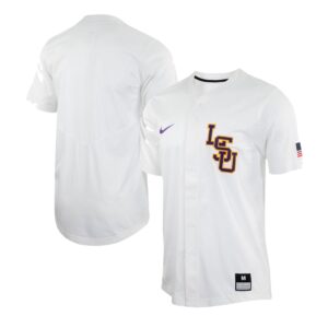 NCAA Lsu Tigers Baseball Jersey…