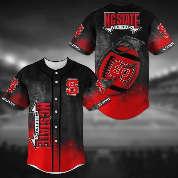 NCAA NC State Wolfpack Baseball Jersey Shirt Grenade