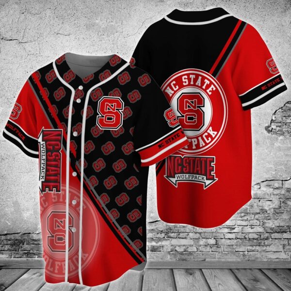 NCAA NC State Wolfpack Baseball Jersey Shirt Streetwise Homerun