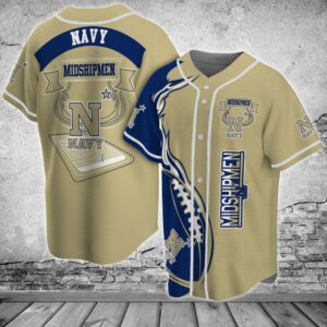 NCAA Navy Midshipmen Baseball Jersey…