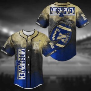 NCAA Navy Midshipmen Baseball Jersey…