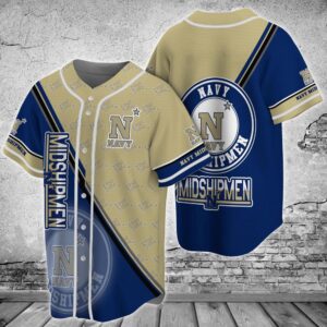 NCAA Navy Midshipmen Baseball Jersey…