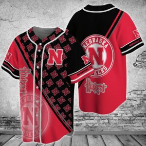 NCAA Nebraska Cornhuskers Baseball Jersey…