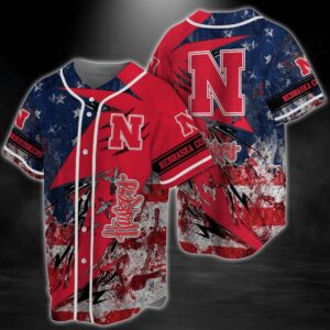 NCAA Nebraska Cornhuskers Baseball Jersey…