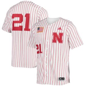 NCAA Nebraska Huskers Adidas Baseball…