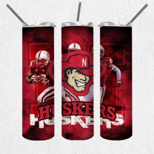 NCAA Nebraska Huskers Skinny Tumbler…