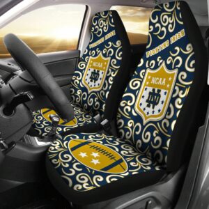 NCAA Notre Dame Fighting Irish Car Seat Covers Drive in Collegiate Comfort 1