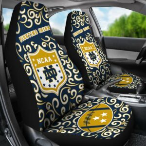 NCAA Notre Dame Fighting Irish Car Seat Covers Drive in Collegiate Comfort 2