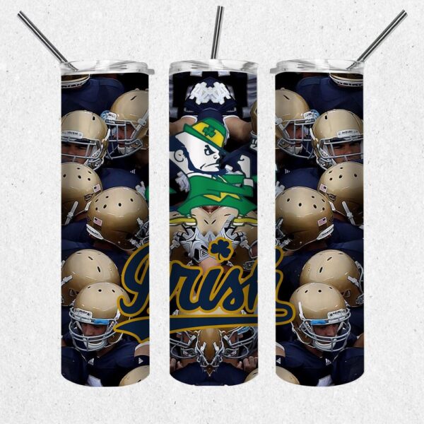 NCAA Notre Dame Fighting Irish Skinny Tumbler Elevate Your Drink Game